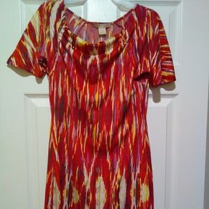 Summer color blend dress